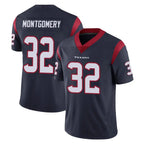 Kooe H.Texans #32 David Montgomery Player Navy Limited Vapor Untouchable Home Game Stitched Jerseys
