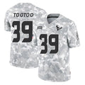Kooe H.Texans #39 Henry To'oTo'o Player Arctic Camo Salute To Service Limited Game Stitched Jerseys