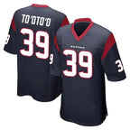 Kooe H.Texans #39 Henry To'oTo'o Player Navy Home Game Stitched Jerseys