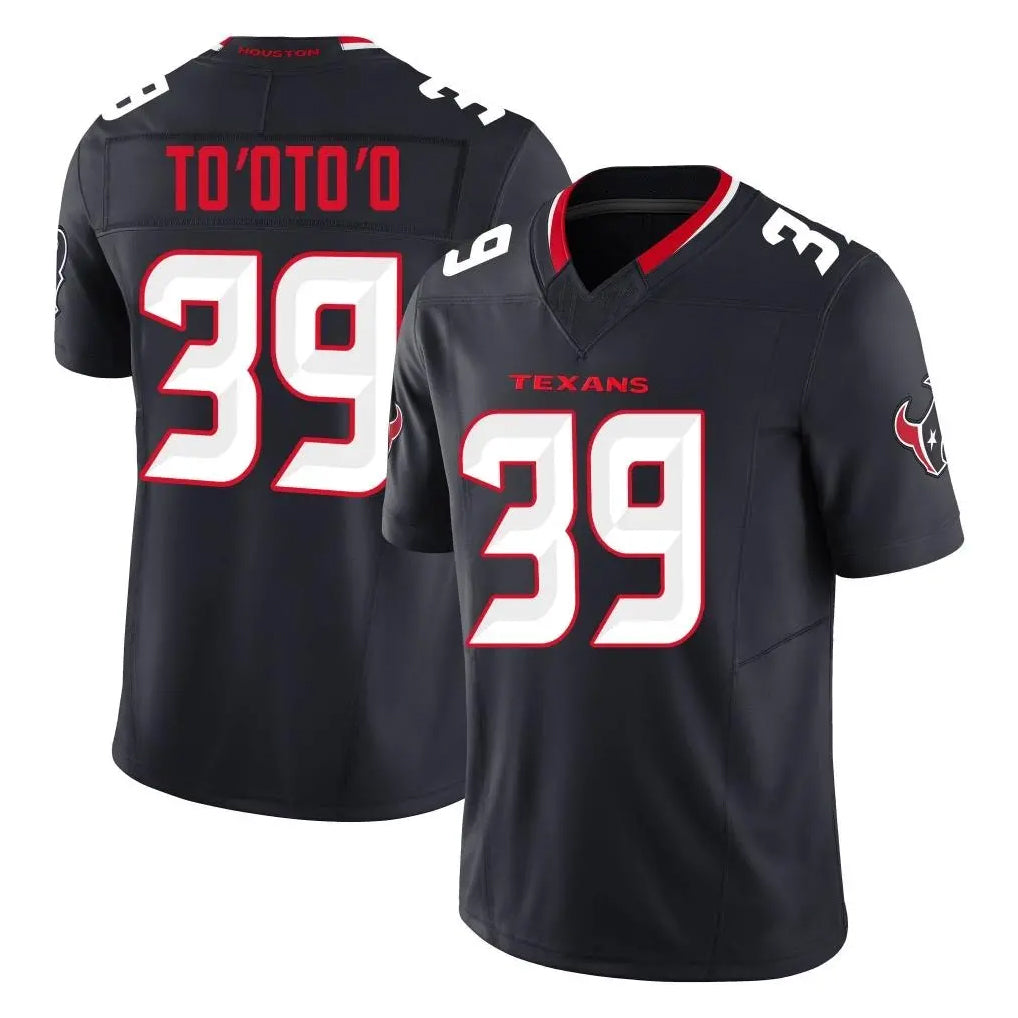 Kooe H.Texans #39 Henry To'oTo'o Player Navy Limited Alternate Vapor F.U.S.E. Home Game Stitched Jerseys
