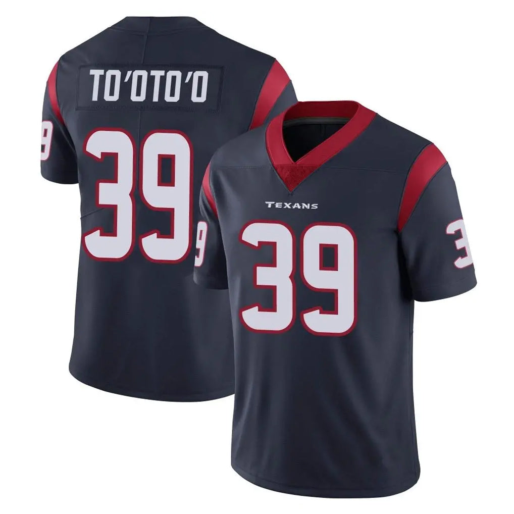 Kooe H.Texans #39 Henry To'oTo'o Player Navy Limited Vapor Untouchable Home Game Stitched Jerseys