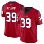 Kooe H.Texans #39 Henry To'oTo'o Player Red Limited Vapor F.U.S.E. Home Game Stitched Jerseys