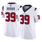 Kooe H.Texans #39 Henry To'oTo'o Player White Limited Vapor F.U.S.E. Home Game Stitched Jerseys