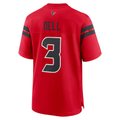 Kooe H.Texans #3 Tank Dell Red Alternate Game Stitched Jerseys