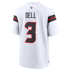 Kooe H.Texans #3 Tank Dell White Game Stitched Jerseys