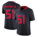 Kooe H.Texans #51 Will Anderson Jr. Player Navy Limited 2nd Alternate Vapor F.U.S.E. Home Game Stitched Jerseys