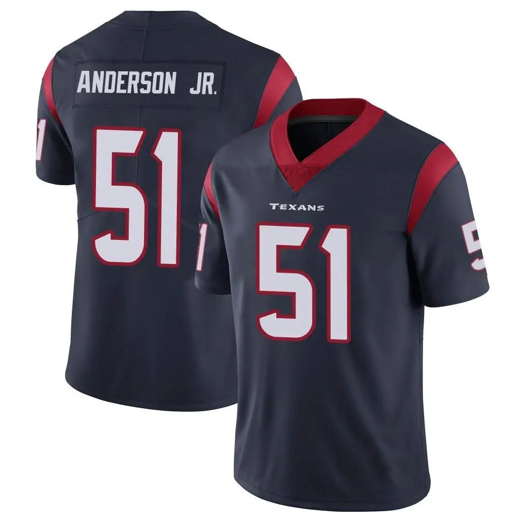 Kooe H.Texans #51 Will Anderson Jr. Player Navy Limited Vapor Untouchable Home Game Stitched Jerseys