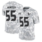 Kooe H.Texans #55 Danielle Hunter Player Arctic Camo Salute To Service Limited Game Stitched Jerseys