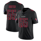 Kooe H.Texans #55 Danielle Hunter Player Black Impact Limited Game Stitched Jerseys