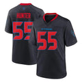 Kooe H.Texans #55 Danielle Hunter Player Navy 2nd Alternate Home Game Stitched Jerseys