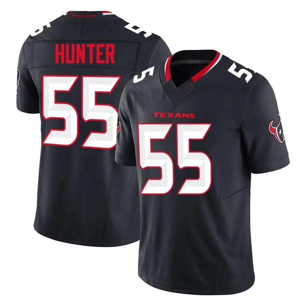 Kooe H.Texans #55 Danielle Hunter Player Navy Limited Alternate Vapor F.U.S.E. Home Game Stitched Jerseys