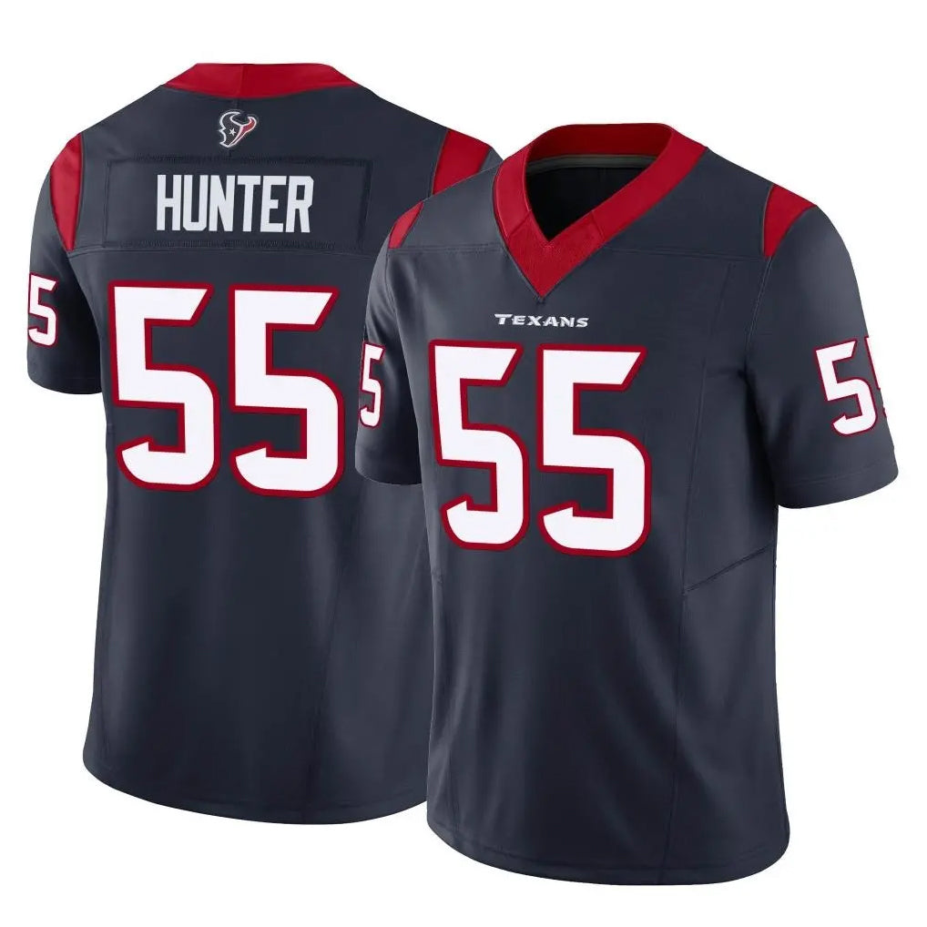 Kooe H.Texans #55 Danielle Hunter Player Navy Limited Vapor F.U.S.E. Home Game Stitched Jerseys