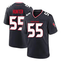 Kooe H.Texans #55 Danielle Hunter Player Navy Team Home Game Stitched Jerseys