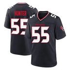 Kooe H.Texans #55 Danielle Hunter Player Navy Team Home Game Stitched Jerseys