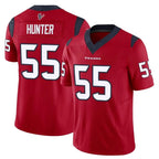 Kooe H.Texans #55 Danielle Hunter Player Red Limited Vapor F.U.S.E. Home Game Stitched Jerseys