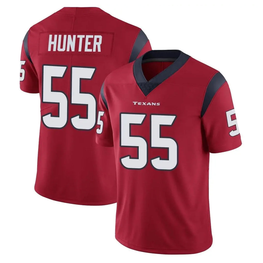 Kooe H.Texans #55 Danielle Hunter Player Red Limited Vapor Untouchable Home Game Stitched Jerseys