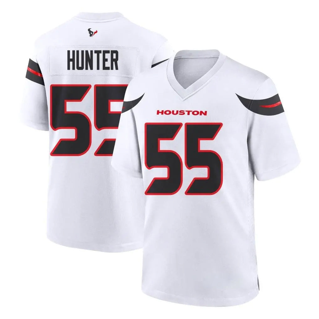 Kooe H.Texans #55 Danielle Hunter Player White Home Game Stitched Jerseys