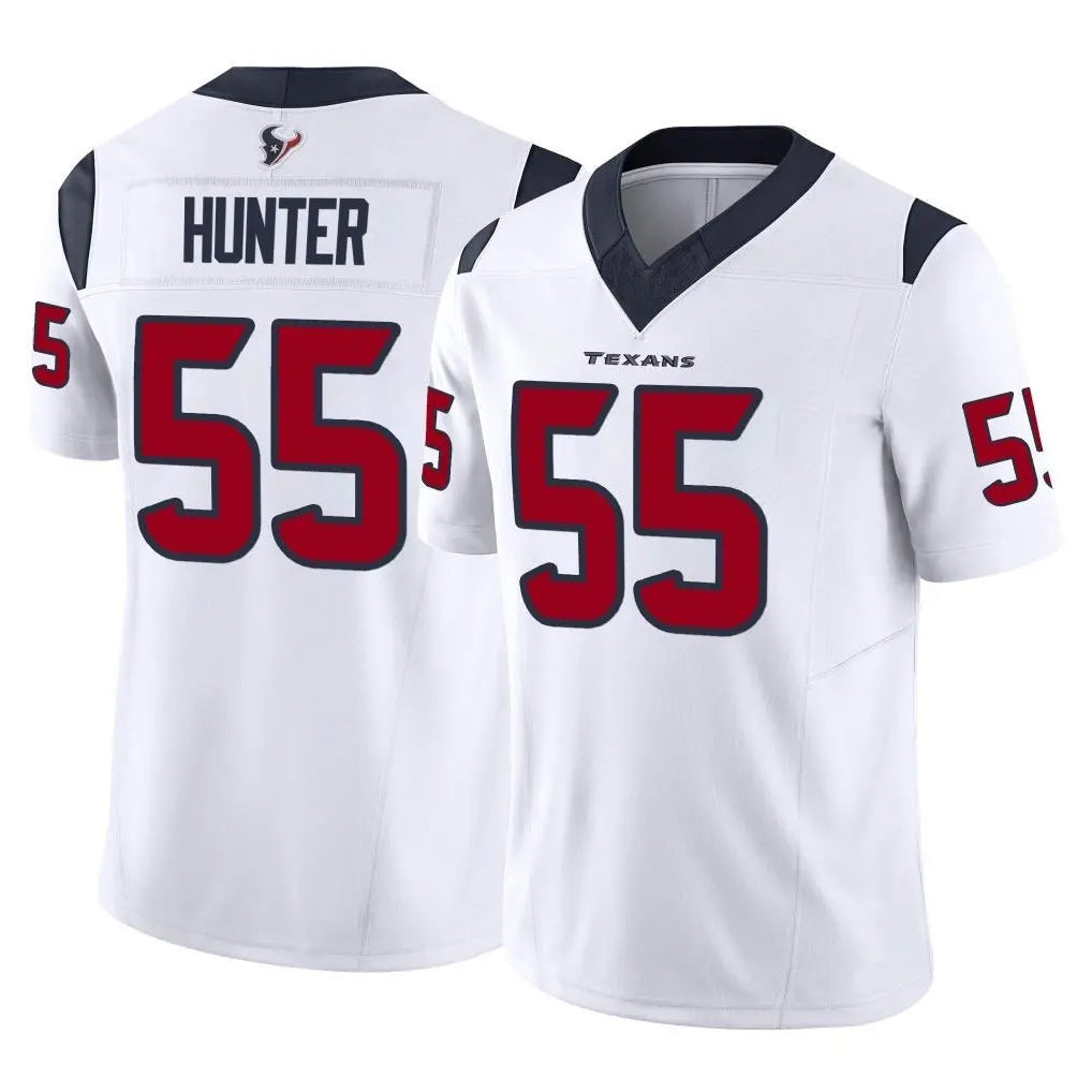 Kooe H.Texans #55 Danielle Hunter Player White Limited Vapor F.U.S.E. Home Game Stitched Jerseys