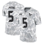 Kooe H.Texans #5 Jalen Pitre Player Arctic Camo Salute To Service Limited Game Stitched Jerseys
