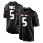 Kooe H.Texans #5 Jalen Pitre Player Carbon Black Fashion Home Game Stitched Jerseys