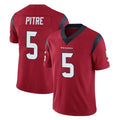 Kooe H.Texans #5 Jalen Pitre Player Red Limited Vapor Untouchable Home Game Stitched Jerseys