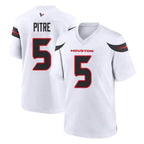 Kooe H.Texans #5 Jalen Pitre Player White Home Game Stitched Jerseys