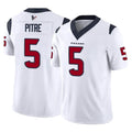 Kooe H.Texans #5 Jalen Pitre Player White Limited Vapor F.U.S.E. Home Game Stitched Jerseys