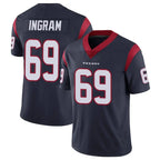 Kooe H.Texans #69 Ed Ingram Player Navy Limited Vapor Untouchable Home Game Stitched Jerseys
