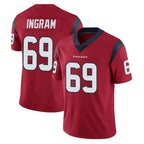 Kooe H.Texans #69 Ed Ingram Player Red Limited Vapor Untouchable Home Game Stitched Jerseys