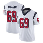 Kooe H.Texans #69 Ed Ingram Player White Limited Vapor Untouchable Home Game Stitched Jerseys