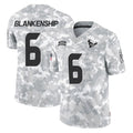 Kooe H.Texans #6 Reed Blankenship Player Arctic Camo Salute To Service Limited Game Stitched Jerseys