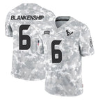 Kooe H.Texans #6 Reed Blankenship Player Arctic Camo Salute To Service Limited Game Stitched Jerseys