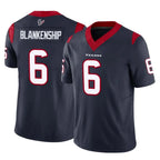 Kooe H.Texans #6 Reed Blankenship Player Navy Limited Vapor F.U.S.E. Home Game Stitched Jerseys