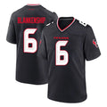 Kooe H.Texans #6 Reed Blankenship Player Navy Team Home Game Stitched Jerseys