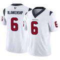Kooe H.Texans #6 Reed Blankenship Player White Limited Vapor F.U.S.E. Home Game Stitched Jerseys