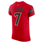 Kooe H.Texans #7 C.J. Stroud Red Alternate Vapor F.U.S.E. Elite Stitched Jerseys