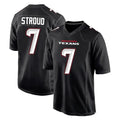 Kooe H.Texans #7 CJ Stroud Player Carbon Black Fashion Home Game Stitched Jerseys