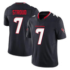 Kooe H.Texans #7 CJ Stroud Player Navy Limited Alternate Vapor F.U.S.E. Home Game Stitched Jerseys