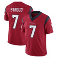 Kooe H.Texans #7 CJ Stroud Player Red Limited Vapor Untouchable Home Game Stitched Jerseys