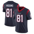 Kooe H.Texans #81 Jayden Higgins Player Navy Limited Vapor Untouchable Home Game Stitched Jerseys