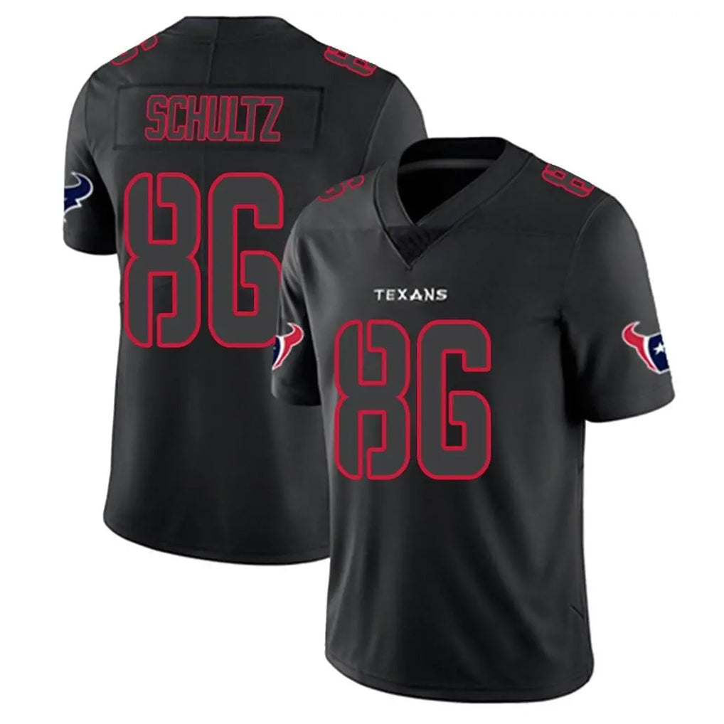 Kooe H.Texans #86 Dalton Schultz Player Black Impact Limited Game Stitched Jerseys