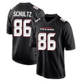Kooe H.Texans #86 Dalton Schultz Player Carbon Black Fashion Home Game Stitched Jerseys
