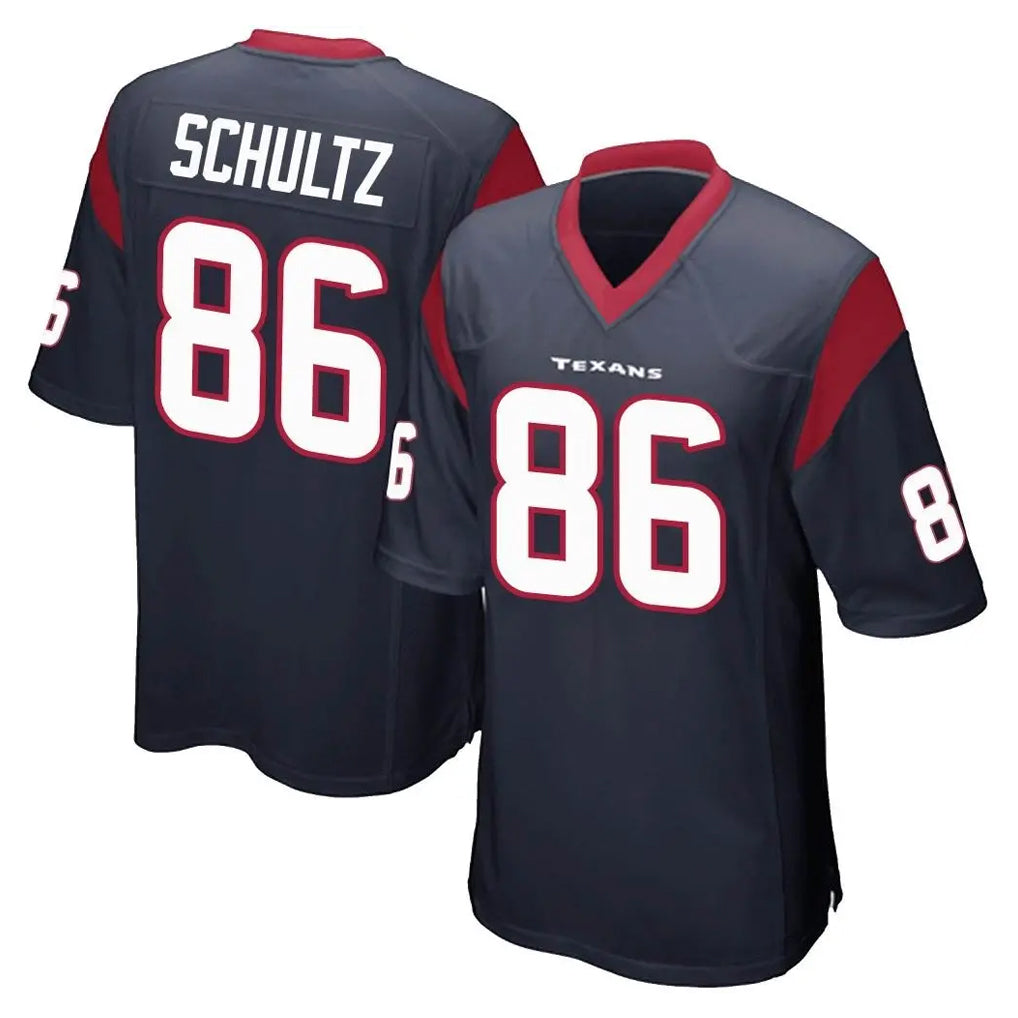 Kooe H.Texans #86 Dalton Schultz Player Navy Home Game Stitched Jerseys