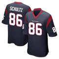 Kooe H.Texans #86 Dalton Schultz Player Navy Home Game Stitched Jerseys