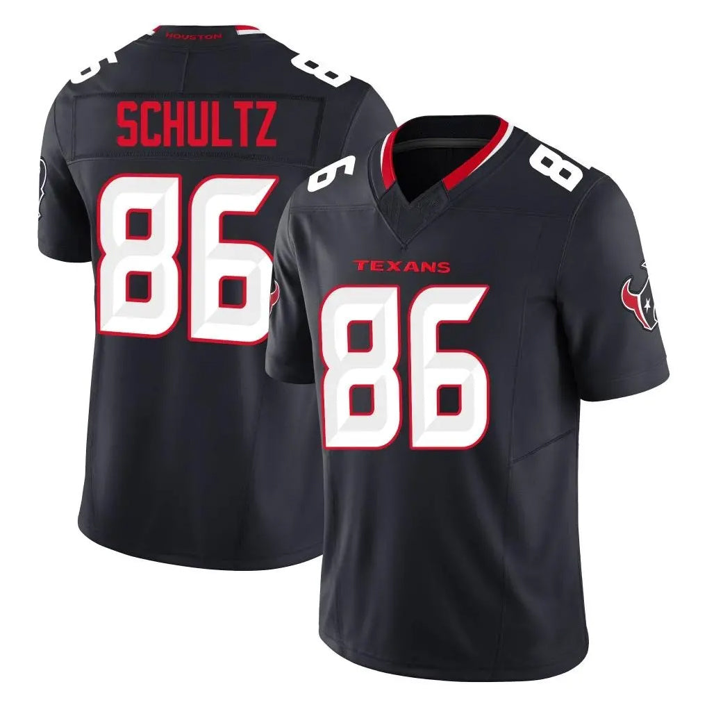 Kooe H.Texans #86 Dalton Schultz Player Navy Limited Alternate Vapor F.U.S.E. Home Game Stitched Jerseys