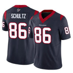 Kooe H.Texans #86 Dalton Schultz Player Navy Limited Vapor F.U.S.E. Home Game Stitched Jerseys