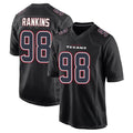 Kooe H.Texans #98 Sheldon Rankins Player Black Fashion Home Game Stitched Jerseys
