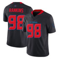 Kooe H.Texans #98 Sheldon Rankins Player Navy Limited 2nd Alternate Vapor F.U.S.E. Home Game Stitched Jerseys