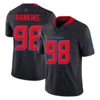 Kooe H.Texans #98 Sheldon Rankins Player Navy Limited 2nd Alternate Vapor F.U.S.E. Home Game Stitched Jerseys