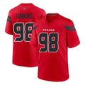 Kooe H.Texans #98 Sheldon Rankins Player Red Alternate Home Game Stitched Jerseys